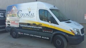 Colonial Generator Custom Home Generator Truck